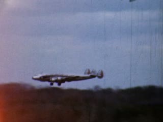 Lockheed Constellation - Home Movie Clips