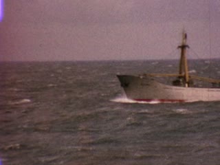 Passenger/Cargo Ship - Home Movie Clips