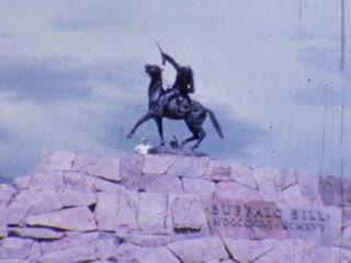 Buffalo Bill Statue - Home Movie Clips