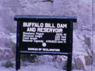 Buffalo Bill Dam - Home Movie Clips