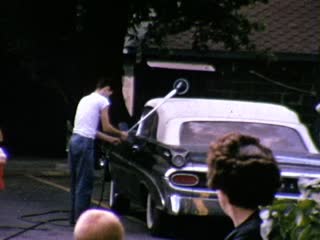 Washing Cars - Home Movie Clips