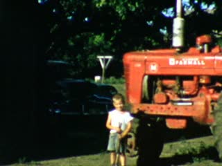 International Haverster Farmall - Home Movie Clips