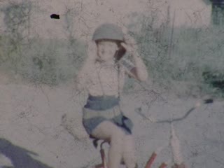 Army Helment - Home Movie Clips