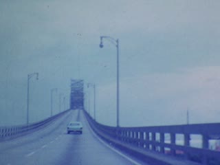 Talmadge Cantilever Truss Bridge - Home Movie Clips