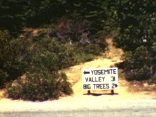 Grizzly Giant, California Tunnel Tree - Home Movie Clips
