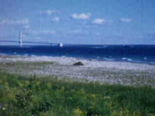 Mackinac Bridge - Home Movie Clips