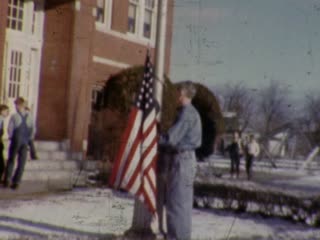 Flag Raising - Home Movie Clips