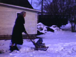 Sledding - Home Movie Clips