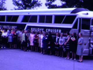 Blue and White Lines Holiday Cruiser - Home Movie Clips