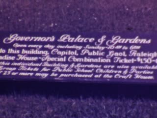 Governor's Palace - Home Movie Clips
