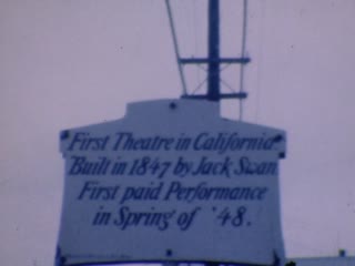 Monterey State Historic Park - Home Movie Clips