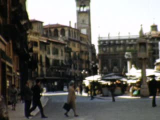 Piazza delle Erbe, Verona - Home Movie Clips