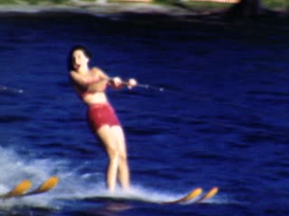 Waterskiing - Home Movie Clips