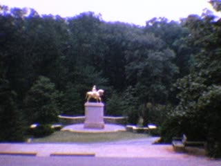 George Washington Statue - Home Movie Clips