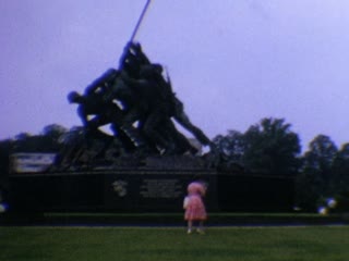 Marine Corps War Memorial - Home Movie Clips