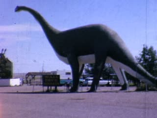 Dinosaur Statues - Home Movie Clips