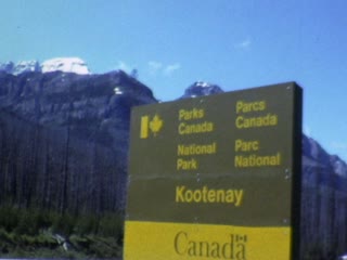 Kootenay National Park - Home Movie Clips